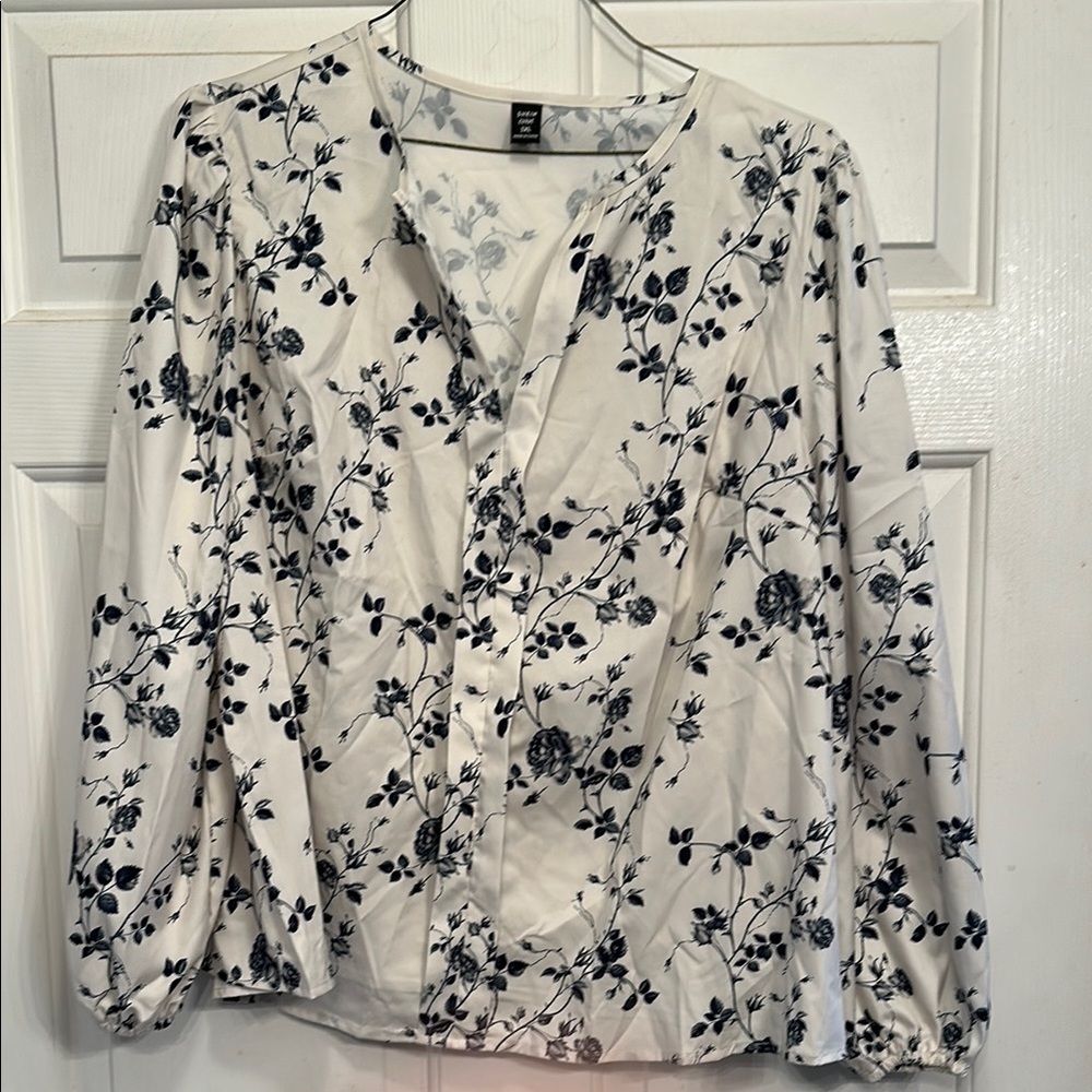 Floral Print Women's Top